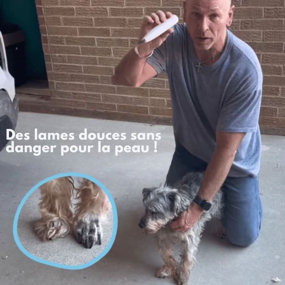 SilentPet Trimmer – Stille pels trimmer til sensitive områder på hunde & katte