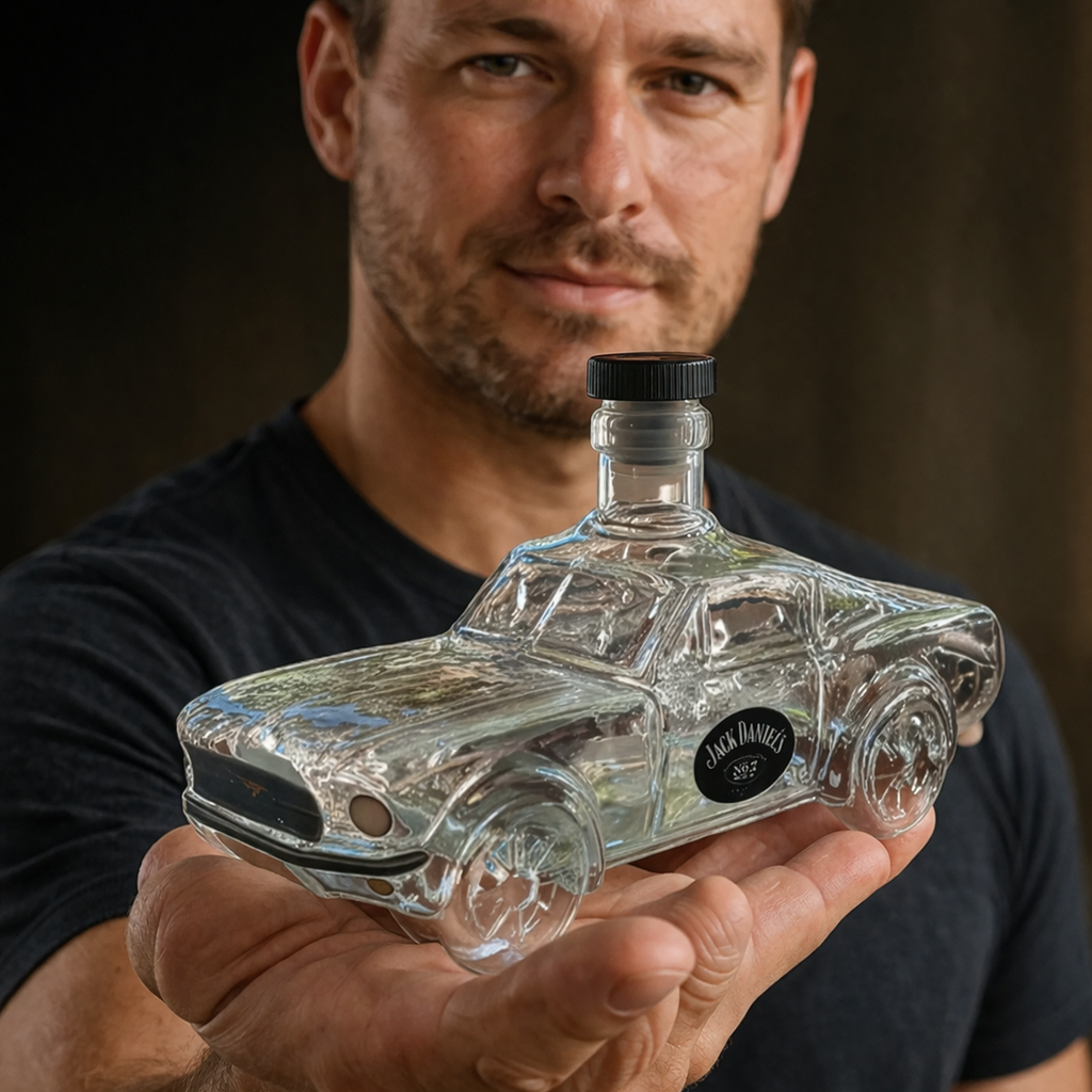 Mustang Whiskey Dekanter | Mustang Design | Håndlavet Glas