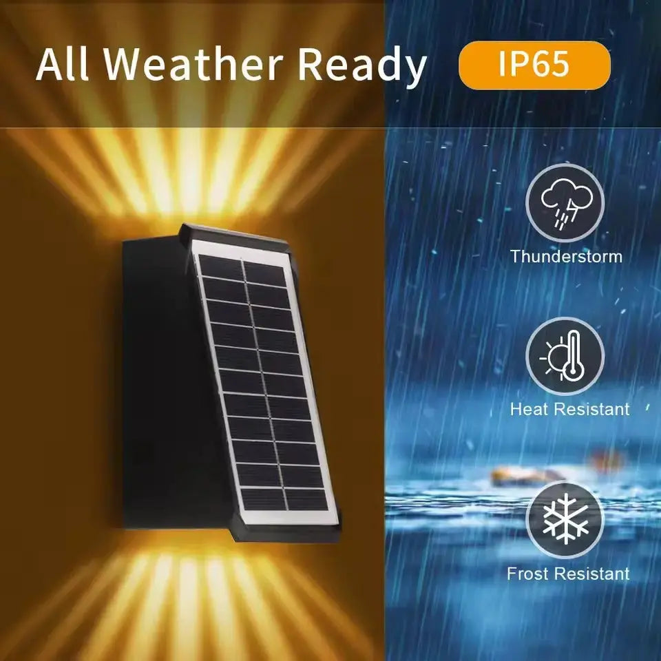 Solarlys med farvespil – Til stilfulde aftener i haven