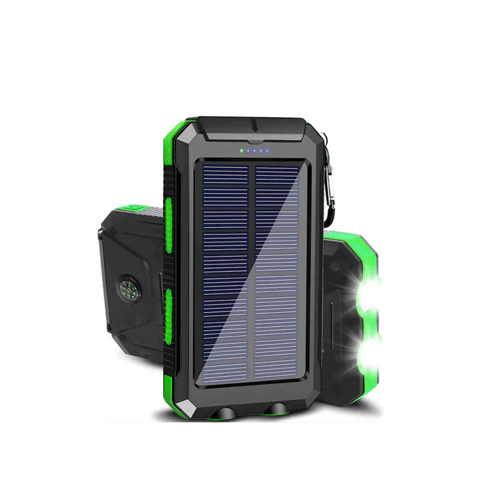 LyraCharge 30000mAh Solenergi Power Bank IP67 Vandtæt