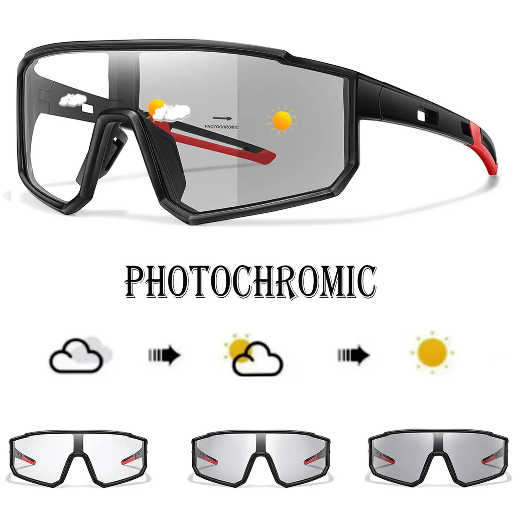 Sport Solbrille – Selvtønnende glas med UV-beskyttelse & Let ramme