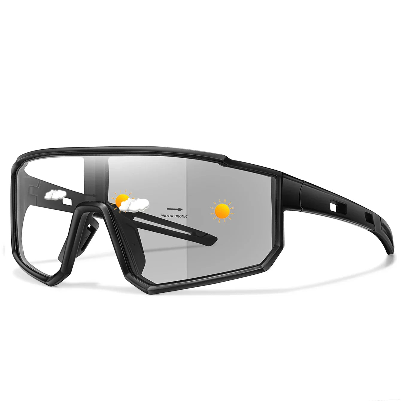 Sport Solbrille – Selvtønnende glas med UV-beskyttelse & Let ramme