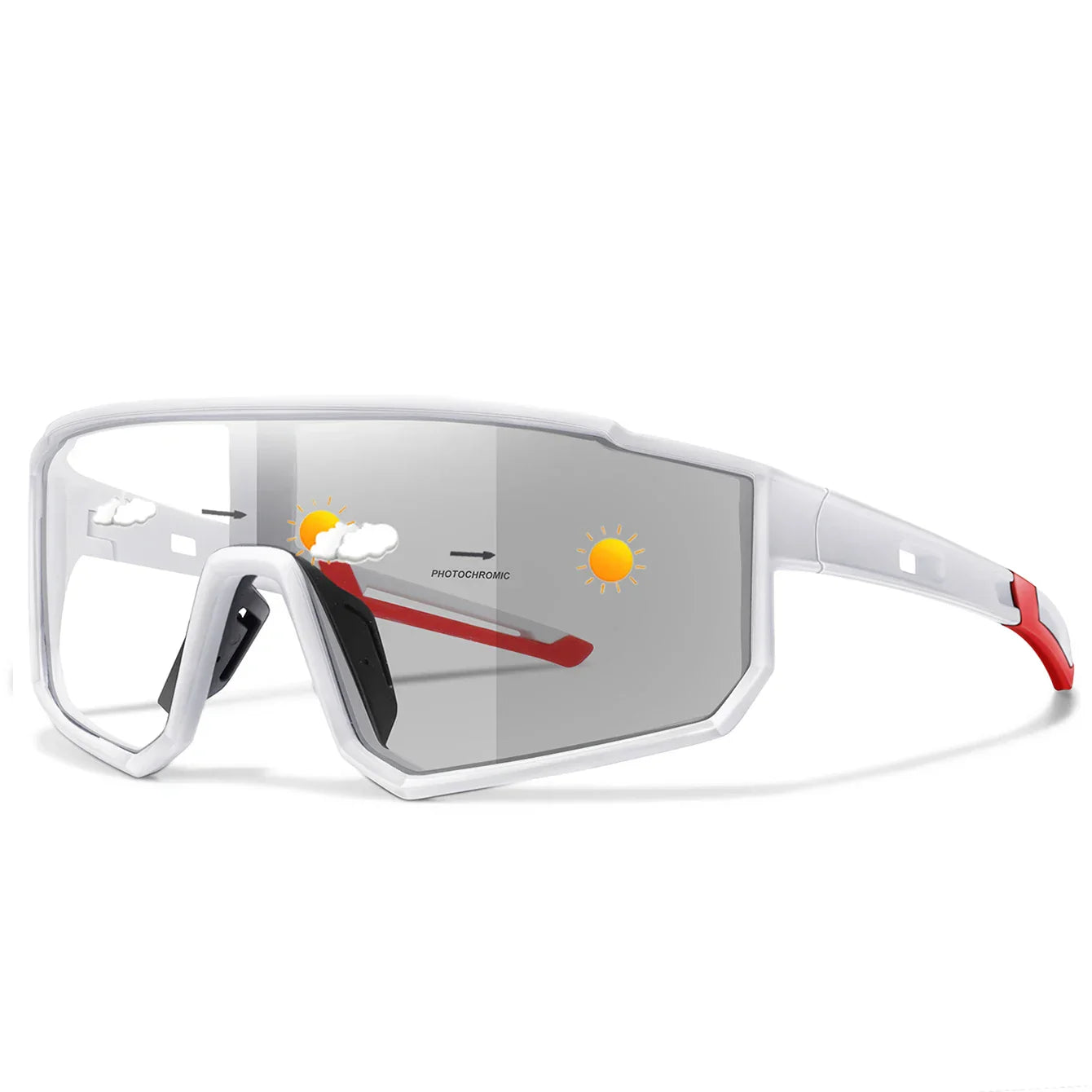 Sport Solbrille – Selvtønnende glas med UV-beskyttelse & Let ramme