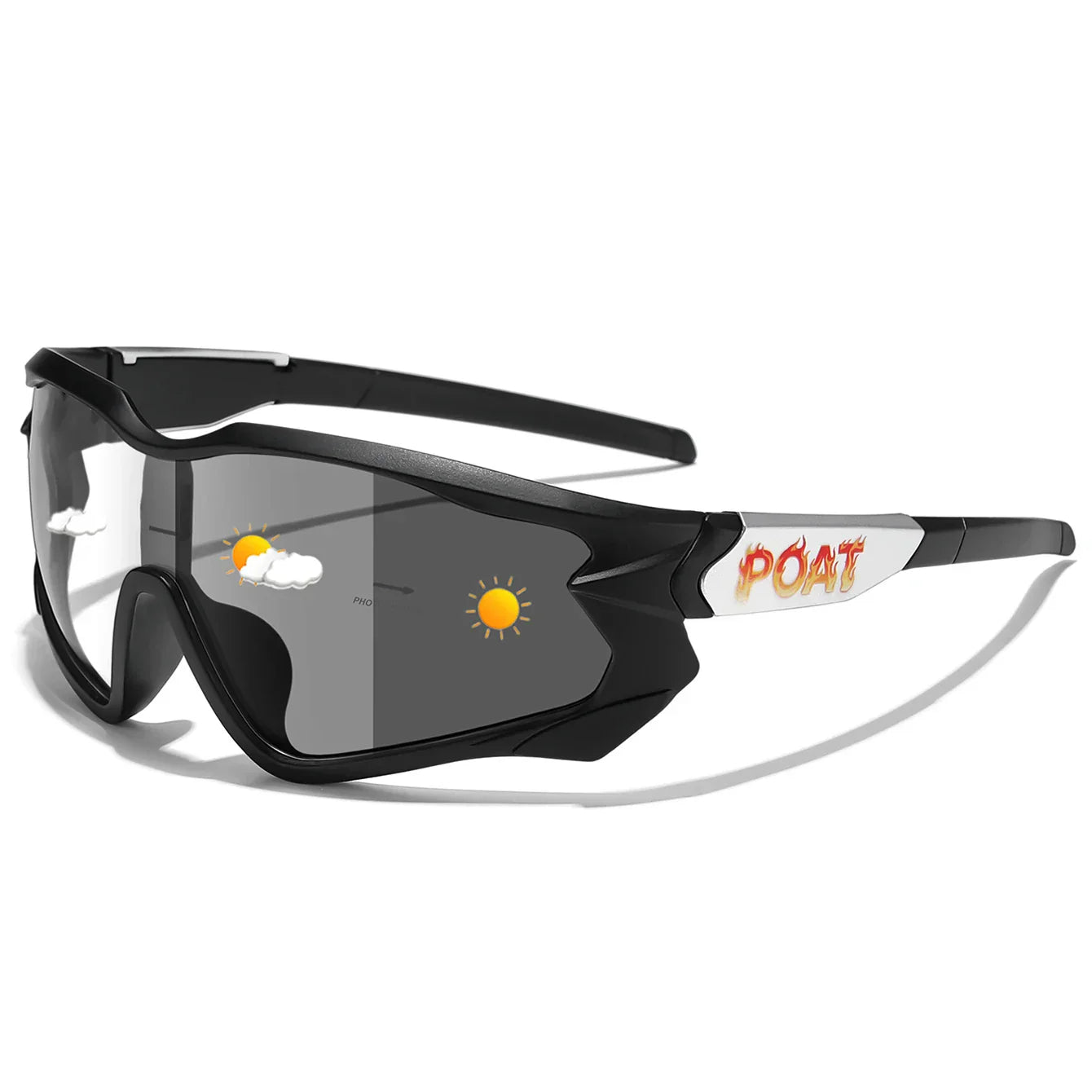 Sport Solbrille – Selvtønnende glas med UV-beskyttelse & Let ramme