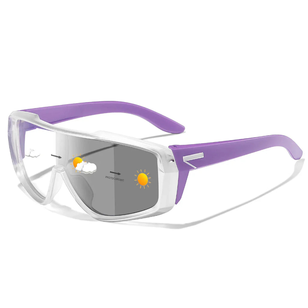 Sport Solbrille – Selvtønnende glas med UV-beskyttelse & Let ramme