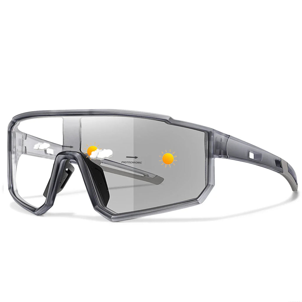 Sport Solbrille – Selvtønnende glas med UV-beskyttelse & Let ramme