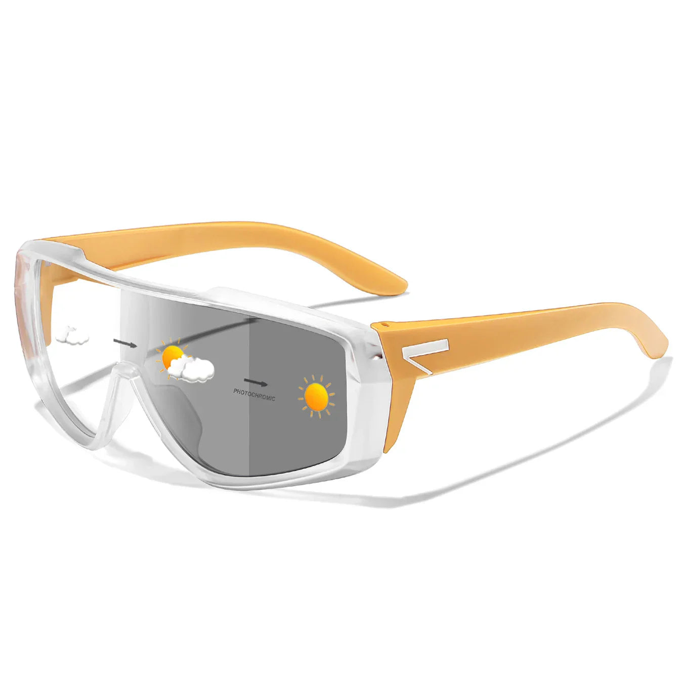 Sport Solbrille – Selvtønnende glas med UV-beskyttelse & Let ramme