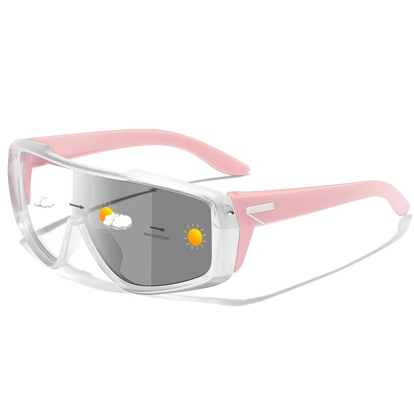 Sport Solbrille – Selvtønnende glas med UV-beskyttelse & Let ramme