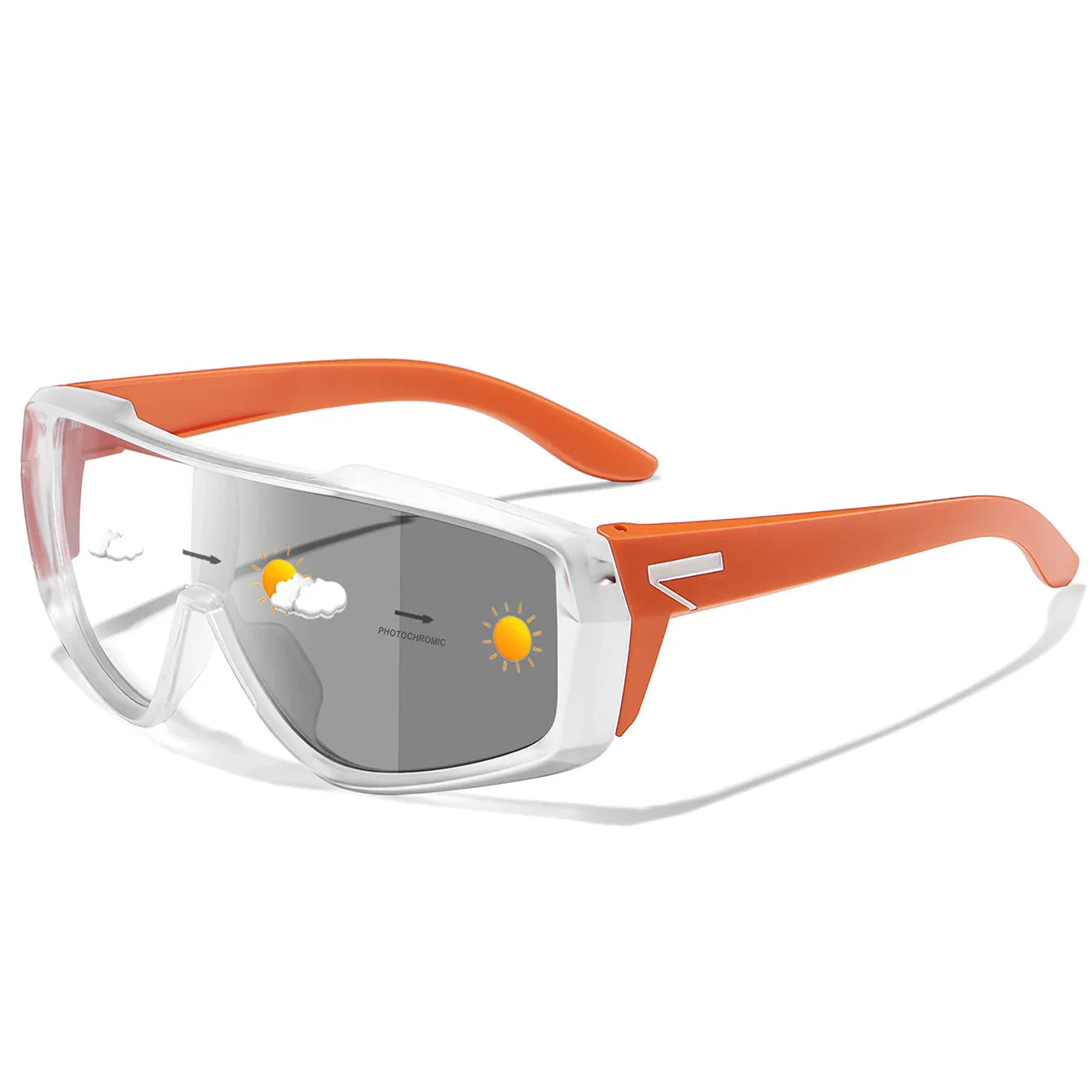 Sport Solbrille – Selvtønnende glas med UV-beskyttelse & Let ramme