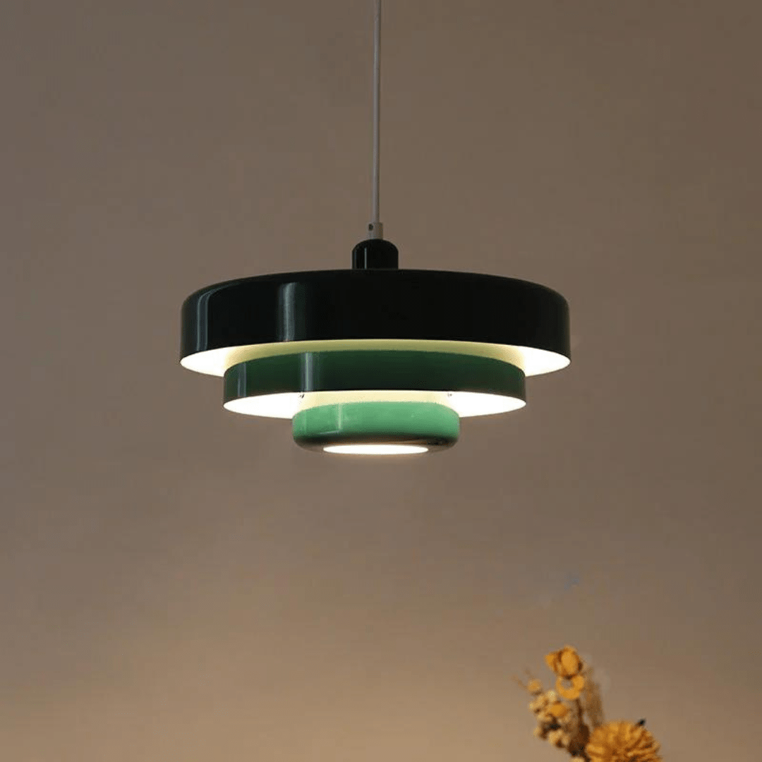Pendellampe 3 Niveauer – Moderne, Metal & Makron Farver