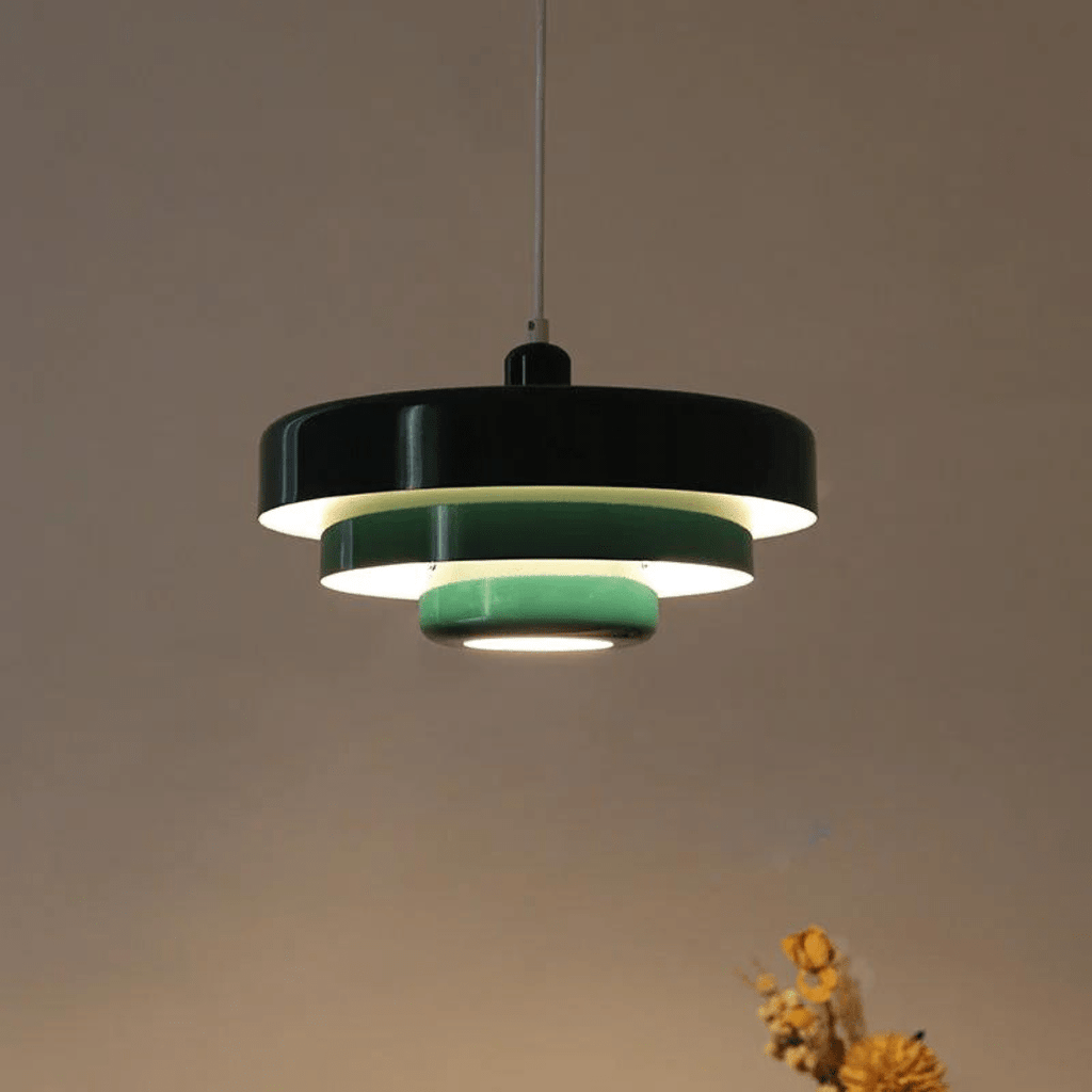 Pendellampe 3 Niveauer – Moderne, Metal & Makron Farver