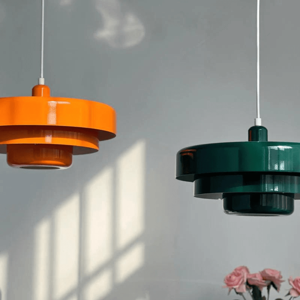 Pendellampe 3 Niveauer – Moderne, Metal & Makron Farver
