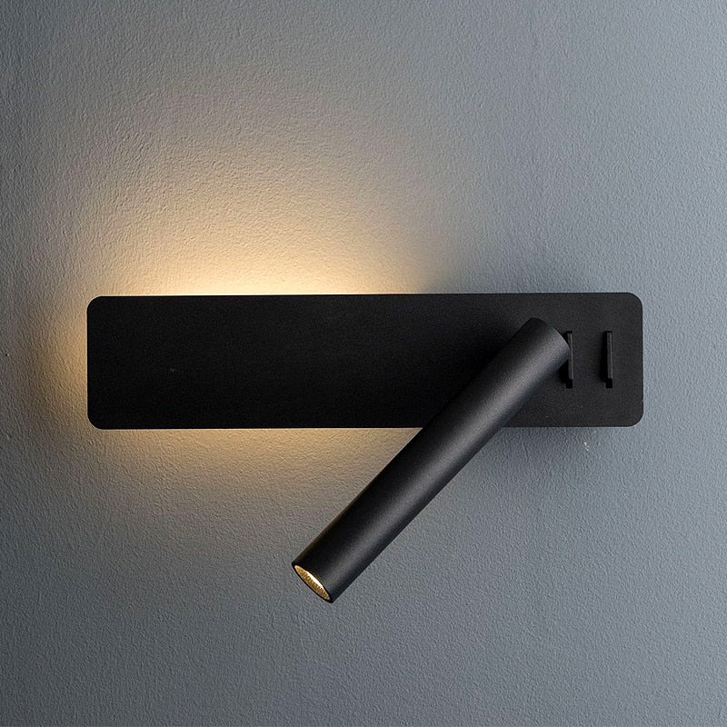 LED Læselampe Væg – Drejbar & dæmpbar til målrettet lys