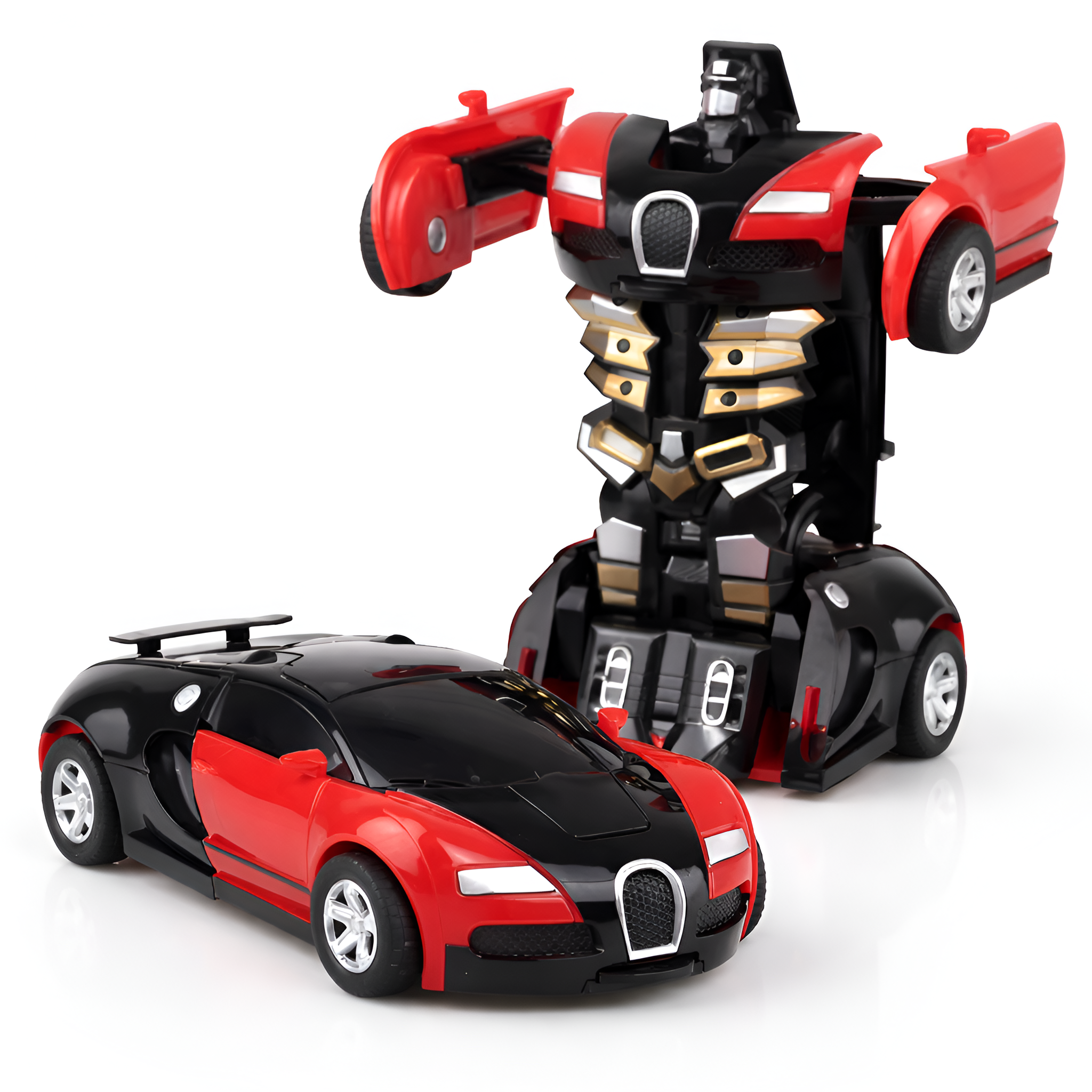 Orionis - 2-i-1 Transformations Robot Bil Legetøj