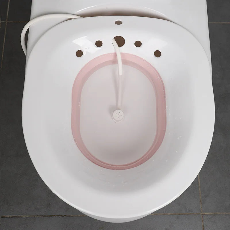 Bærbart Bidet – Sammenklappelig Hygieneløsning til Blid Rengøring & Pleje efter Fødslen