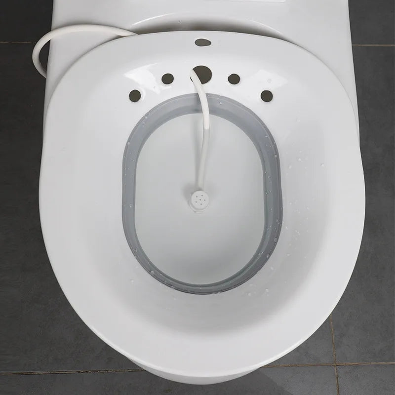 Bærbart Bidet – Sammenklappelig Hygieneløsning til Blid Rengøring & Pleje efter Fødslen