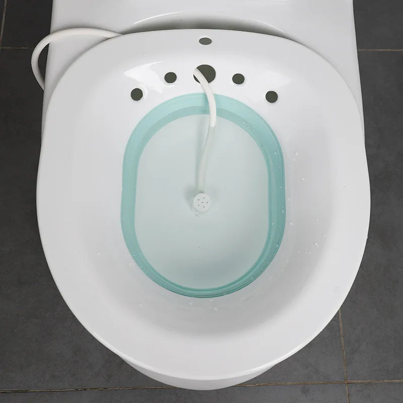 Bærbart Bidet – Sammenklappelig Hygieneløsning til Blid Rengøring & Pleje efter Fødslen