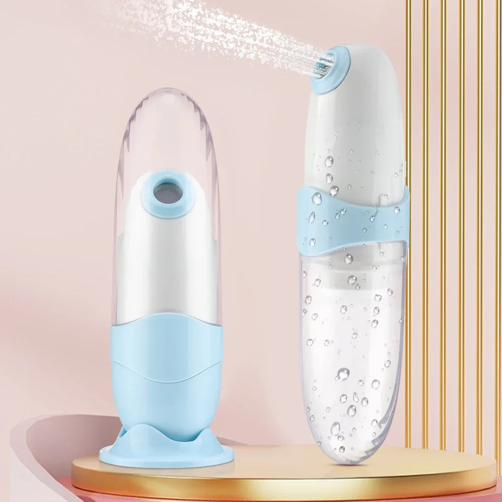 Bærbart Rejse-Bidet – Genopladelig Hygieneløsning med 2 Vandstrømniveauer & 120 ml Tank