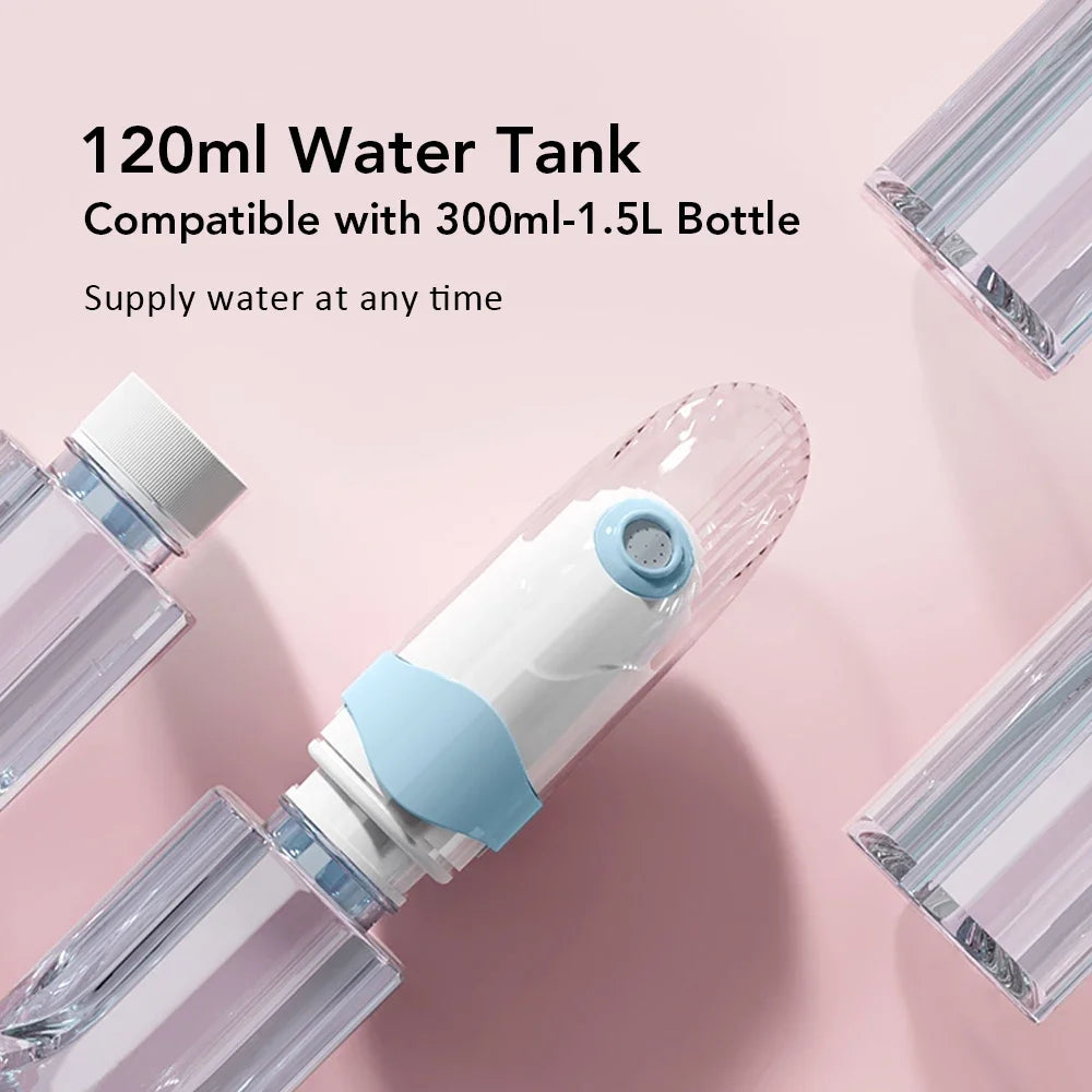 Bærbart Rejse-Bidet – Genopladelig Hygieneløsning med 2 Vandstrømniveauer & 120 ml Tank