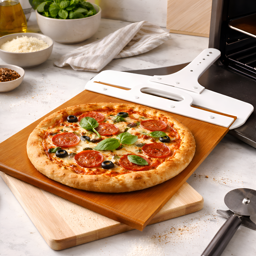 Kaida - Glidende Pizzaspade Non-Stick Bagning