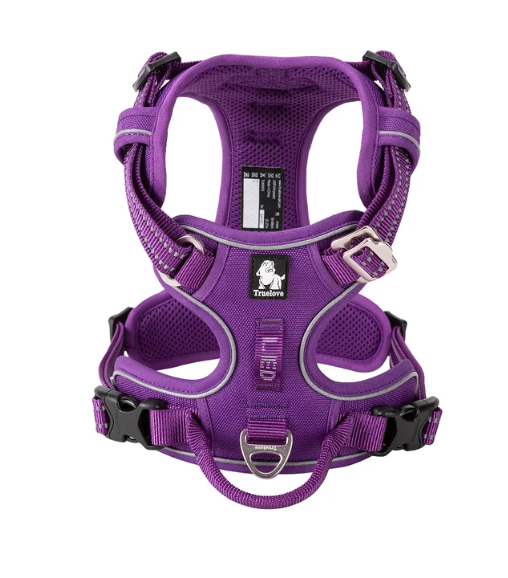 AstraPaw Nylon Hundesele Med Reflekterende Remme, Ingen Træk, Til Alle Størrelser