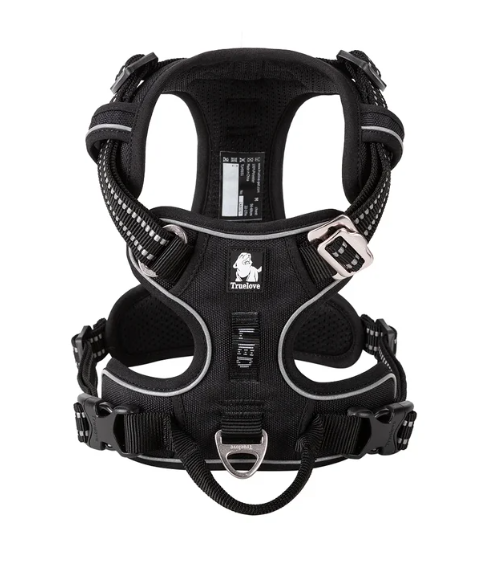 AstraPaw Nylon Hundesele Med Reflekterende Remme, Ingen Træk, Til Alle Størrelser