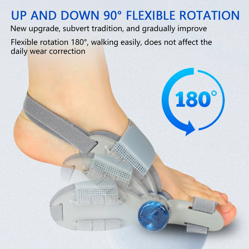 Bunion-skinne – Justerbar Hallux Valgus-korrektion for smertefri tåjustering