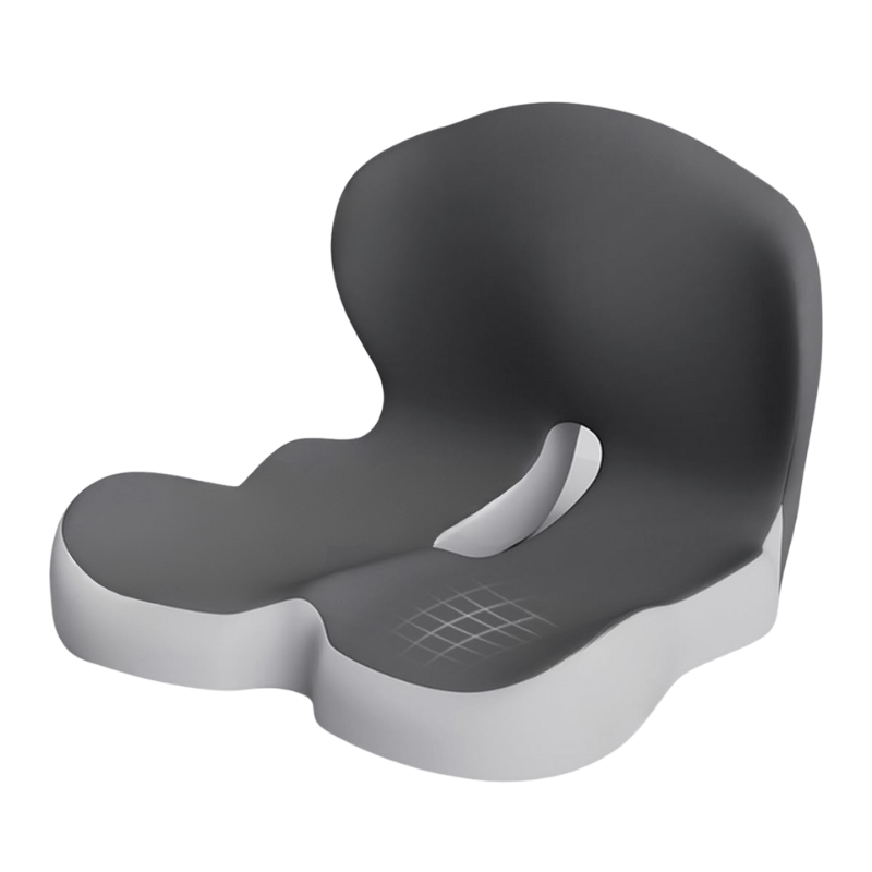 Sædehynde – Ergonomisk form med åndbart memory-skum & skridsikker underside