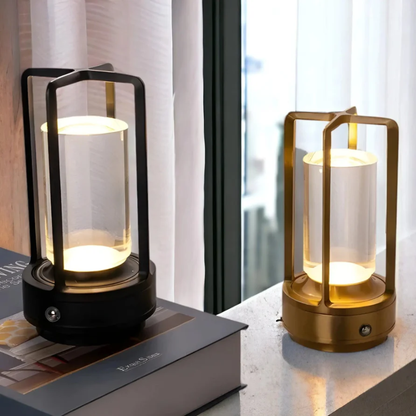 Skandinavisk Trådløs LED-Bordlampe - NordicaGlow