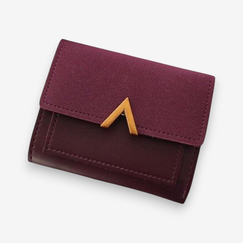 Linda – Mini Pung Kortholder med Metal Detaljer
