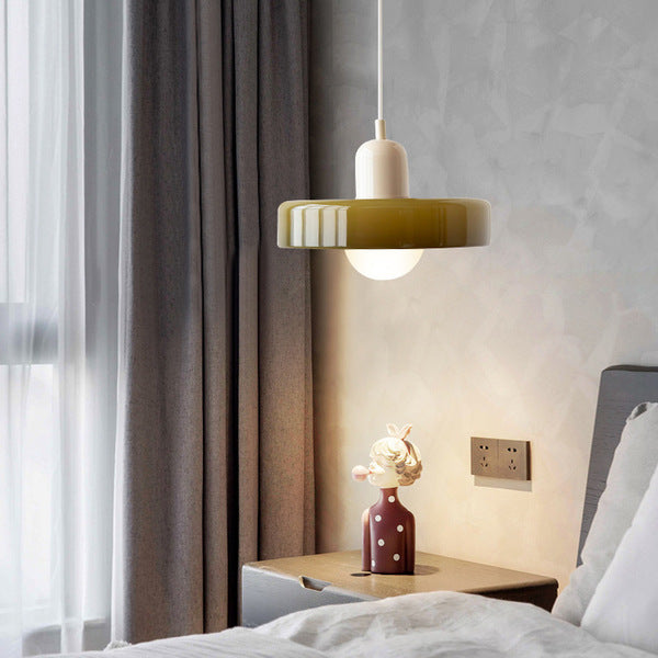 Liora Bauhaus Glas Pendelampe med Højdejustering