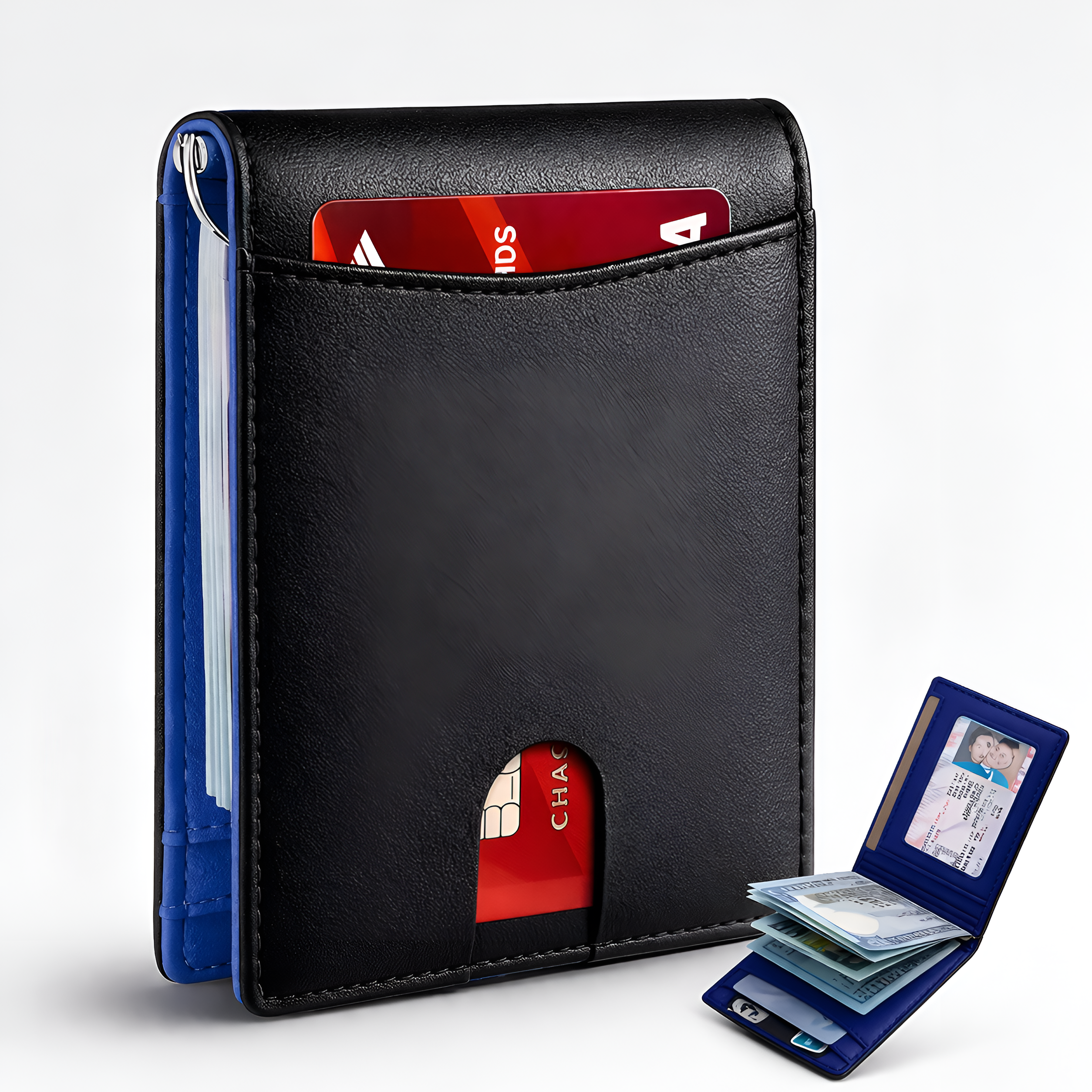 Callixtos - RFID Læder Herre Pung Slim Card Holder