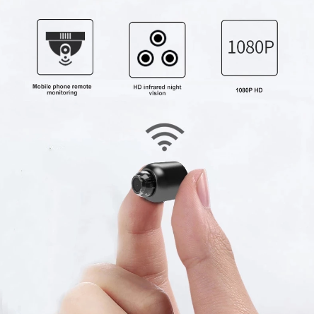 AstraGuard Mini Vandtæt Kamera Med Nattesyn 1080P IP WiFi | Petprovac