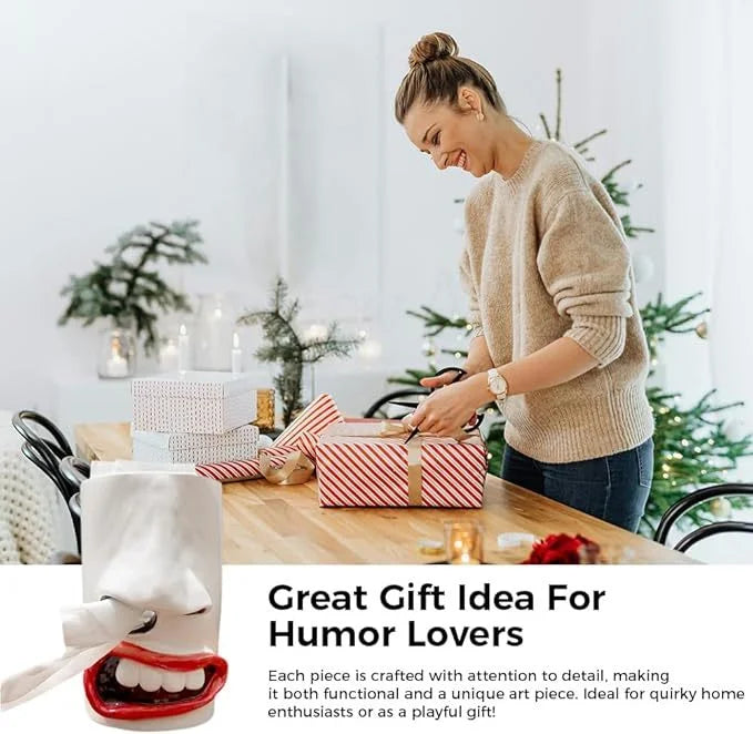 HappyFace™ – Håndlavet sjov vævholder