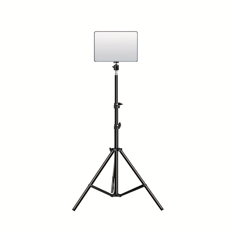 Justerbar Lysstativ og Lampe – Ideel til Fotografi, Studioudstyr og Videooptagelse