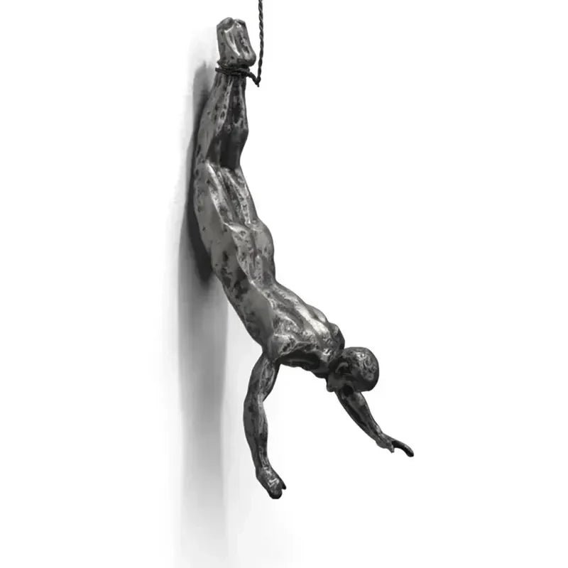 Dekorative Klatrefigurer Vægskulptur Sæt til Moderne Vægdekoration