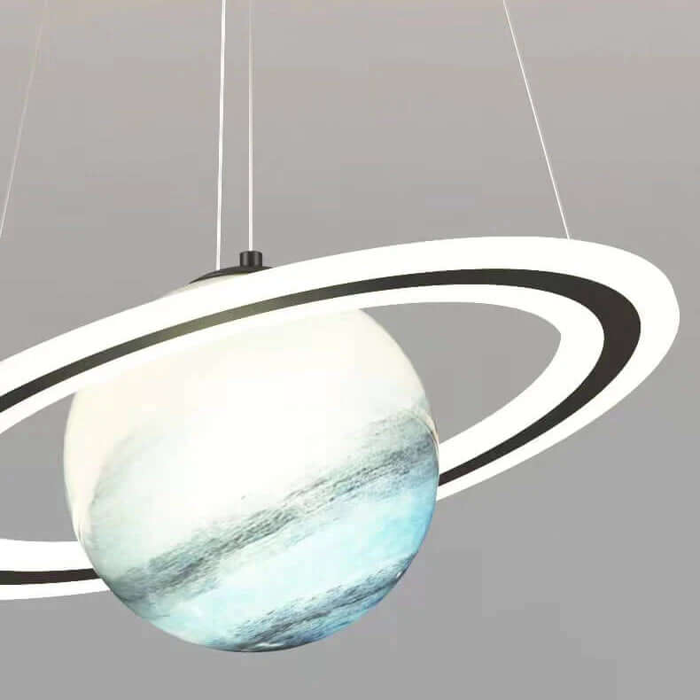 Børns LED Pendelampe i Planet Stil – Magisk Atmosfære