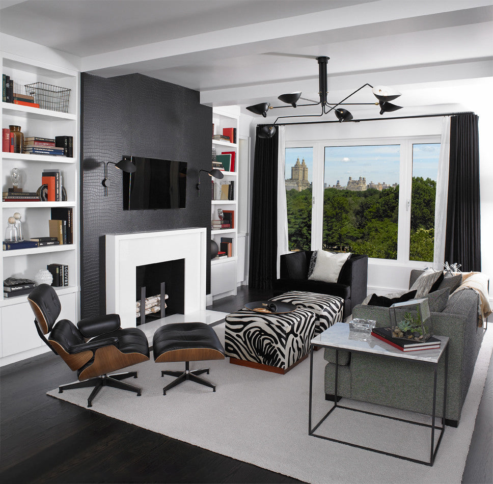 Serge Mouille Justerbar Loftlampe - Multi-Arm Design
