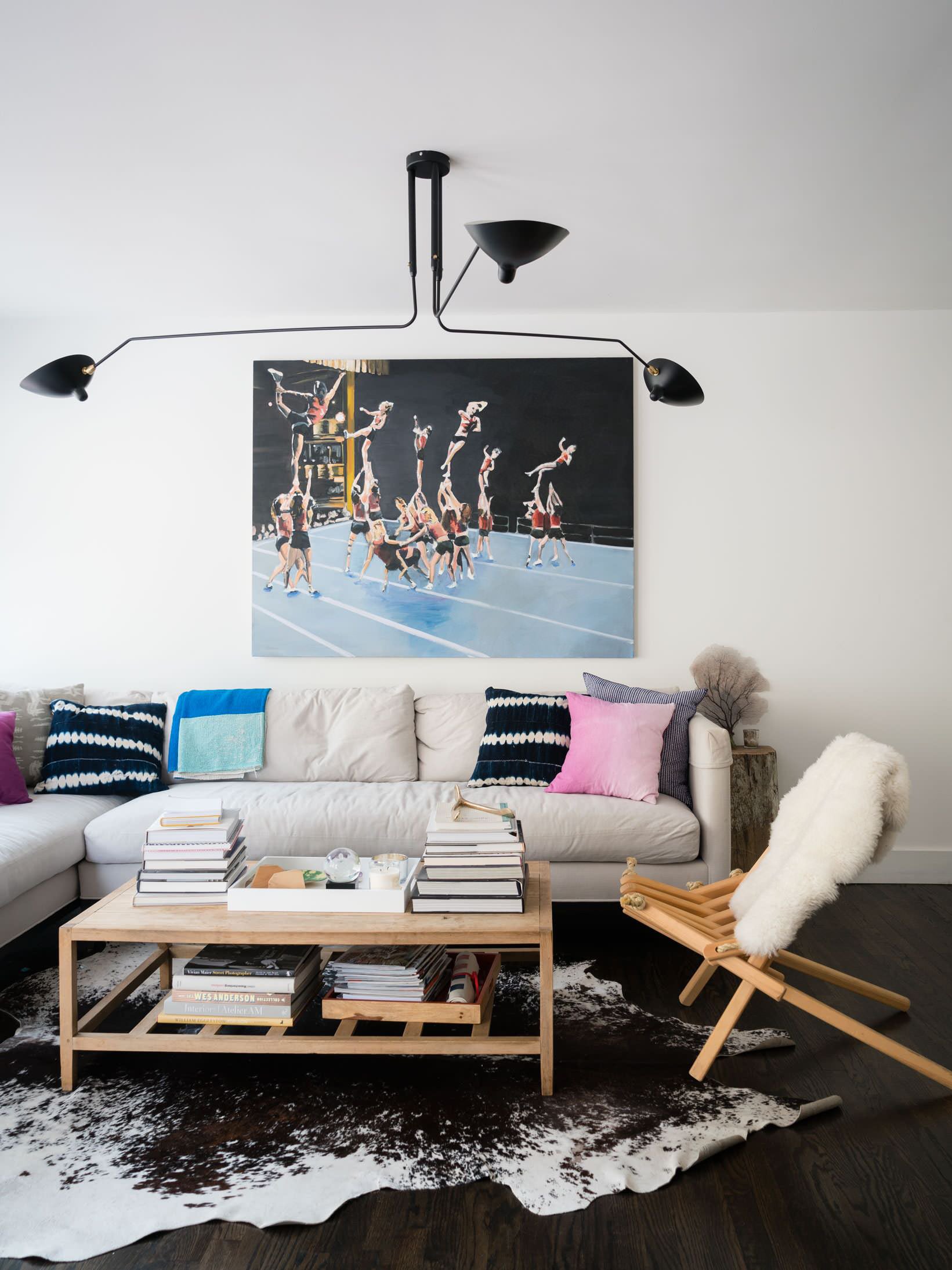 Serge Mouille Justerbar Loftlampe - Multi-Arm Design