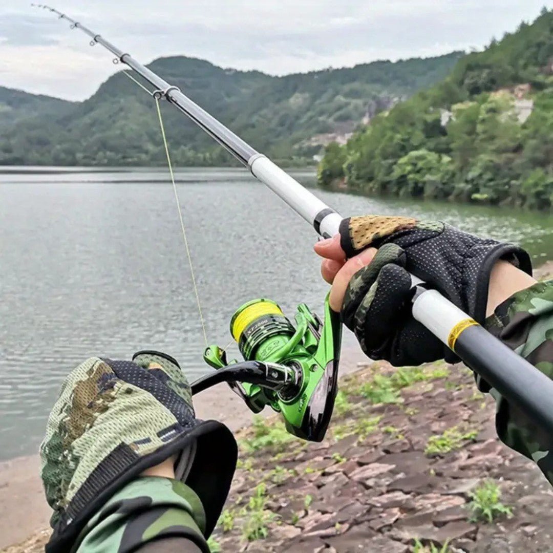 AquaStrike – Kulfiber Teleskop Fiskestang