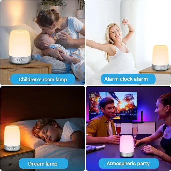 Aurora Vækkeur med Naturlige Lyde