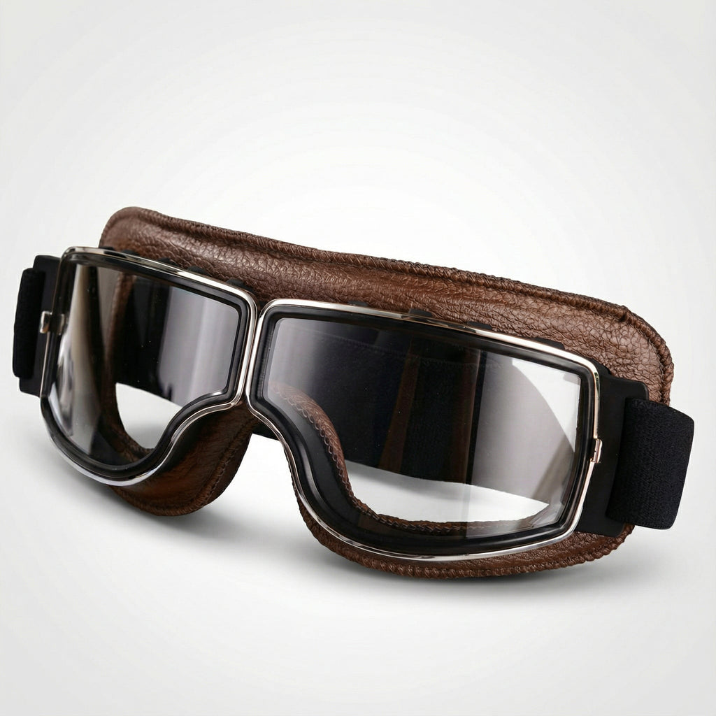 Leder Motorcykelbrille – RiderEdge