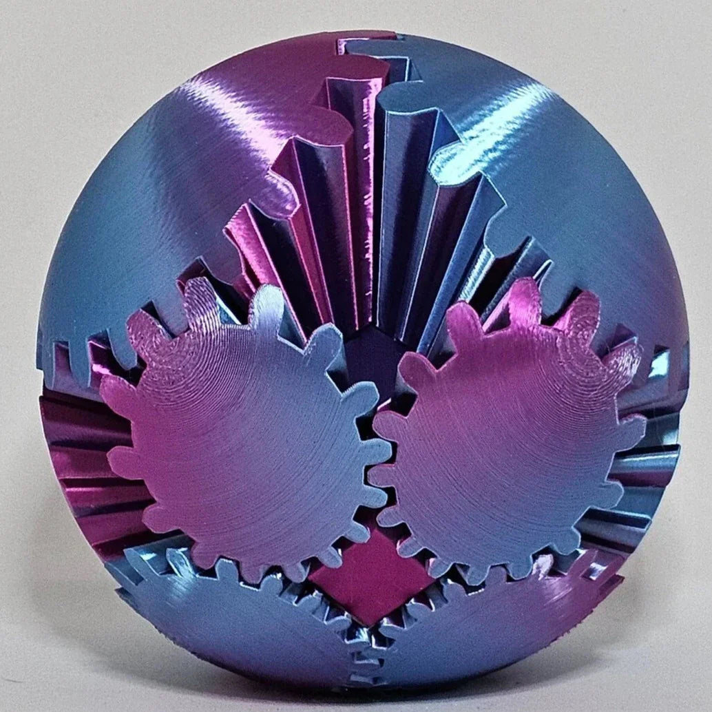 GearFusion™ – 3D-printet Fidget Gear Bold