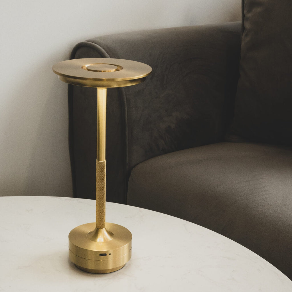 Bolendo MetalSense | Trådløs bordlampe i metal