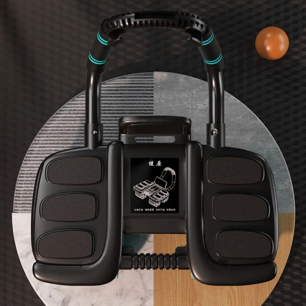 CorePulse Ab Wheel Auto-Rebound Albuepuder Inkluderet Til Core Fitness