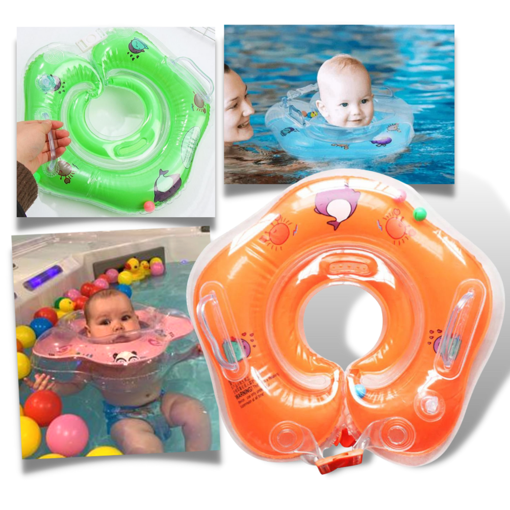 Baby Nakke Flyder med Dobbelt Luftkamre og Sikker Håndtag Design