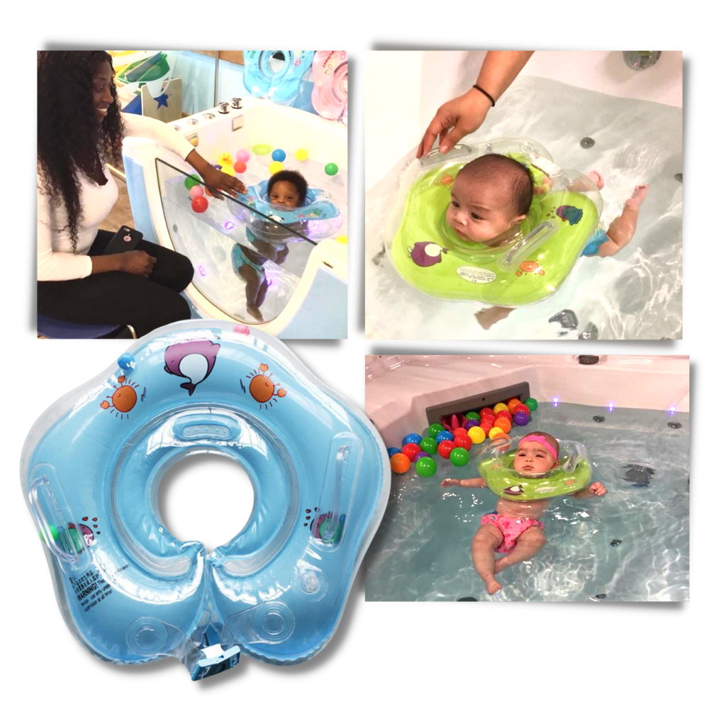 Baby Nakke Flyder med Dobbelt Luftkamre og Sikker Håndtag Design