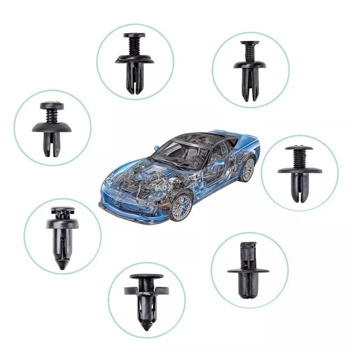 Auto Befæstelsesclips | Plastnitter til bil | BefestiBox