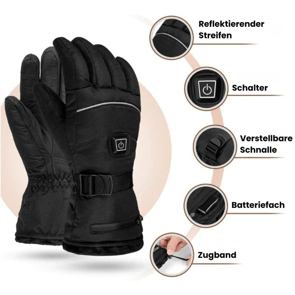 Varmende handsker til vinter | Handsker med varme | HeatKraft