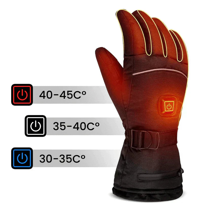 Varmende handsker til vinter | Handsker med varme | HeatKraft
